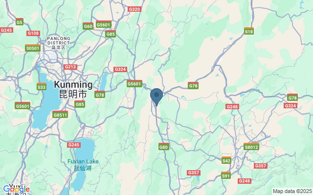 Kaart met locatie Shi Lin
